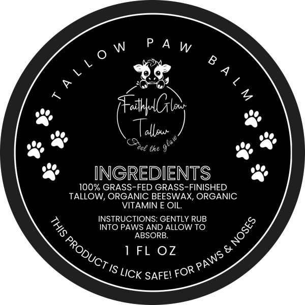 Tallow Paw Balm (1 fl oz) - Image 3